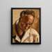 Portret tot aan X - Tadeusz Makowski — ingelijst kunstwerk aan de muur