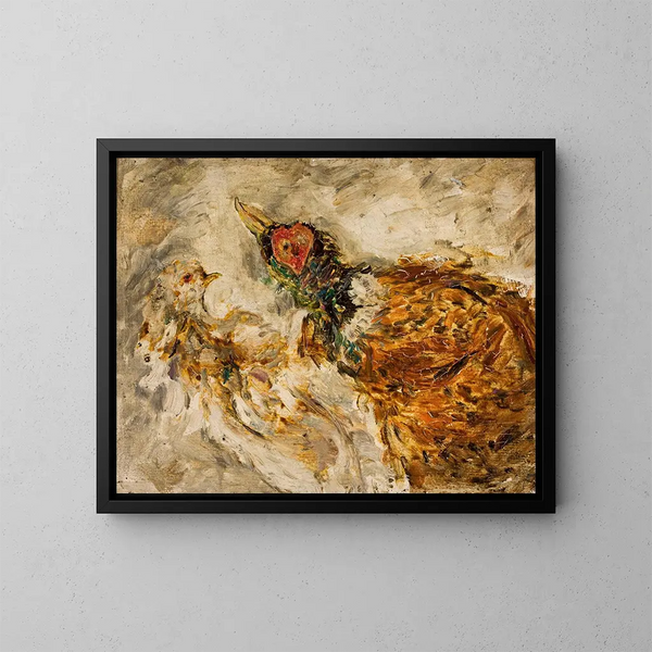 Vogels - Tadeusz Makowski — ingelijst kunstwerk aan de muur