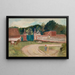 Route devant la ferme - Tadeusz Makowski — ingelijst kunstwerk aan de muur