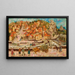 Vue depuis le Pont à Espaly - Tadeusz Makowski — ingelijst kunstwerk aan de muur