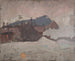 Winterlandschap - Tadeusz Makowski — weergave van het kunstwerk