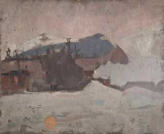Tadeusz Makowski - Winter landscape.webp