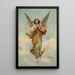 Angel - Tadeusz Popiel — framed artwork on a wall