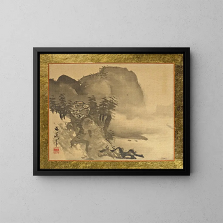 Tani Bunch - A House on a Cliff with Mountains in the Background.webp