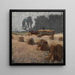 Harvest Time Painting - Henry Keller — framed artwork on a wall