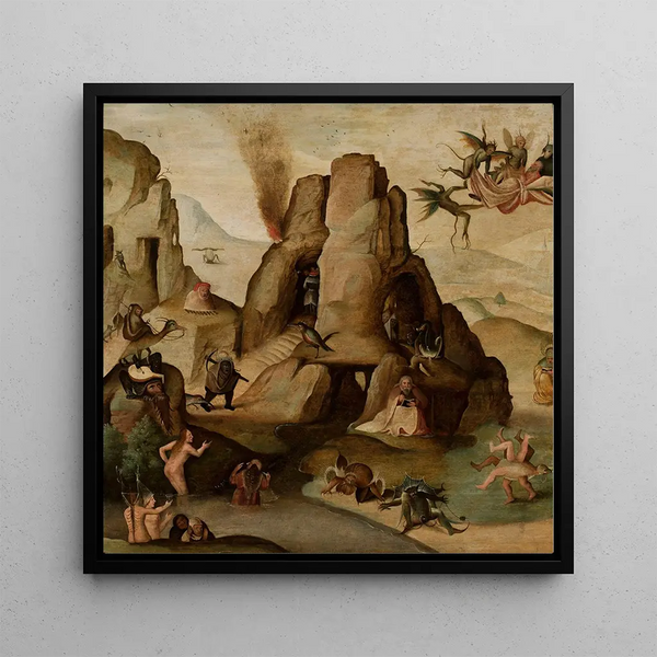 Tentation de saint Antoine - Anonyme