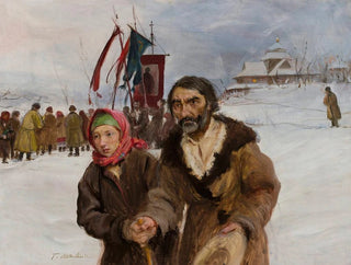 Teodor Axentowicz - Highlanders procession.webp