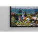 Reproductie van het schilderij Terras in Sainte-Adresse door Claude Monet