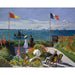 Reproductie van het schilderij Terras in Sainte-Adresse door Claude Monet