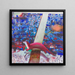 Earth and Water - Tiit Psuke — framed artwork on a wall