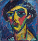 Reproductie van het schilderij Hoofd van een jonge man - Alexej von Jawlensky