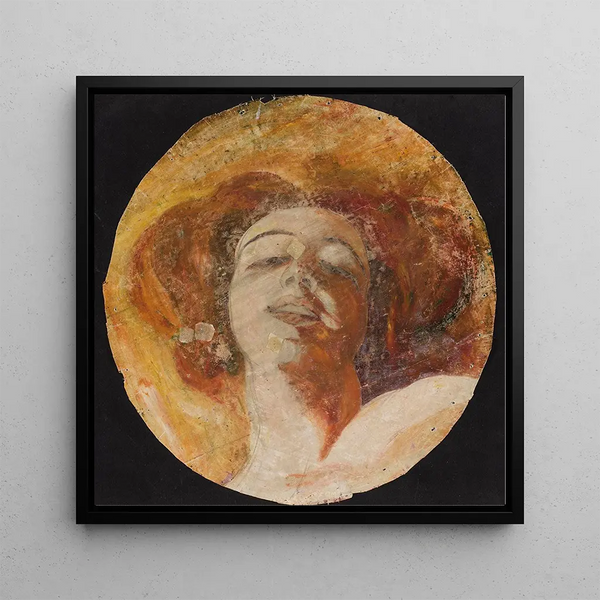 Tête d'une femme aux cheveux roux - Franciszek Murko