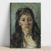 Reproductie van het schilderij Hoofd van een prostituee - Vincent van Gogh