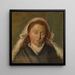 Head of Woman - Romain Looymans — framed artwork on a wall