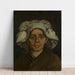 Reproductie van het schilderij Hoofd van een vrouw - Vincent van Gogh