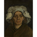 Reproductie van het schilderij Hoofd van een vrouw - Vincent van Gogh
