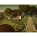 Reproductie van het schilderij The Birthplace of Herbert Hoover, West Branch, Iowa - Grant Wood