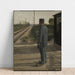 Reproductie van het schilderij The Lineman - Laurits Andersen Ring