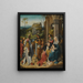 L'Adoratie der Wijzen - Le Pseudo Bles — ingelijst kunstwerk aan de muur