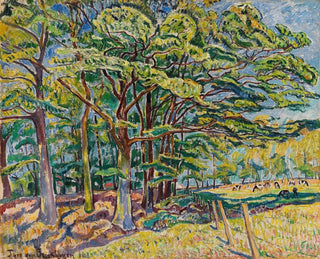 Eikenbomen - Theo Von Brockhusen — weergave van het kunstwerk
