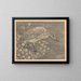 Announcement with heron for the series Animal Studies - Theo van Hoytema — framed artwork on a wall