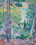 Eucalyptus Cavalire - Théo van Rysselberghe — weergave van het kunstwerk