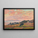 La Baie au soleil couchant, Saint-Clair - Theo van Rysselberghe — ingelijst kunstwerk aan de muur
