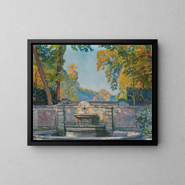 La Fontaine - Theo van Rysselberghe — ingelijst kunstwerk aan de muur