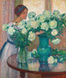 De Witte Pioenen - Theo van Rysselberghe — weergave van het kunstwerk