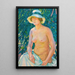 Nu au Panama - Theo van Rysselberghe — ingelijst kunstwerk aan de muur