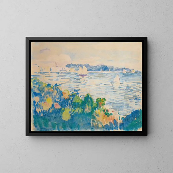 Venise - Theo van Rysselberghe — ingelijst kunstwerk aan de muur