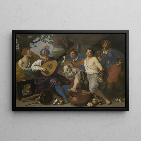 Theodoor Rombouts - Allegory of the five senses.webp