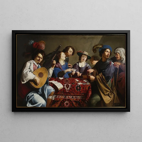 Theodoor Rombouts - Playing cards.webp