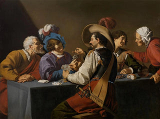 Theodoor Rombouts - The Card Players.webp