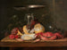 Tasse de citron et fruits de mer sur un entablement - Theodoor Smits | Reproduction — weergave van het kunstwerk