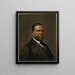 Het senator verheugt zich - Theodor Kaufmann — ingelijst kunstwerk aan de muur