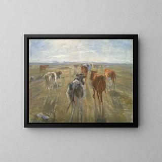 Theodor Philipsen - Long Shadows Cattle on the Island of Saltholm.webp