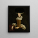 Portret van een jonge vrouw rijk gekleed - Theodor Roos — ingelijst kunstwerk aan de muur