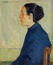 foto van een vrouw in buste - Theodor Schindler — weergave van het kunstwerk