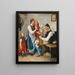 Grote lieve opa - Theodor Schmidt — ingelijst kunstwerk aan de muur