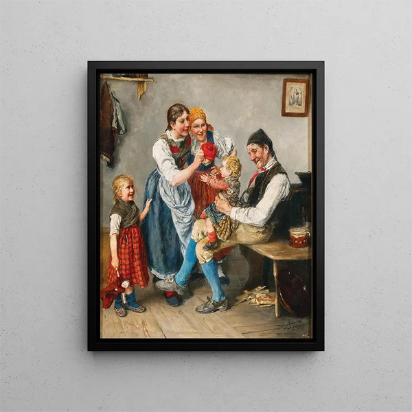 Theodor Schmidt - Grandpas Darling.webp
