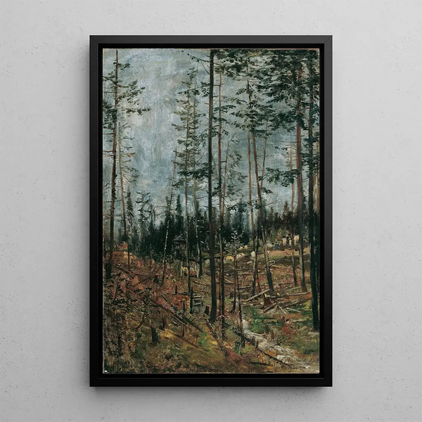 Theodor Von Hrmann - Waldschlag Bei Gdll.webp