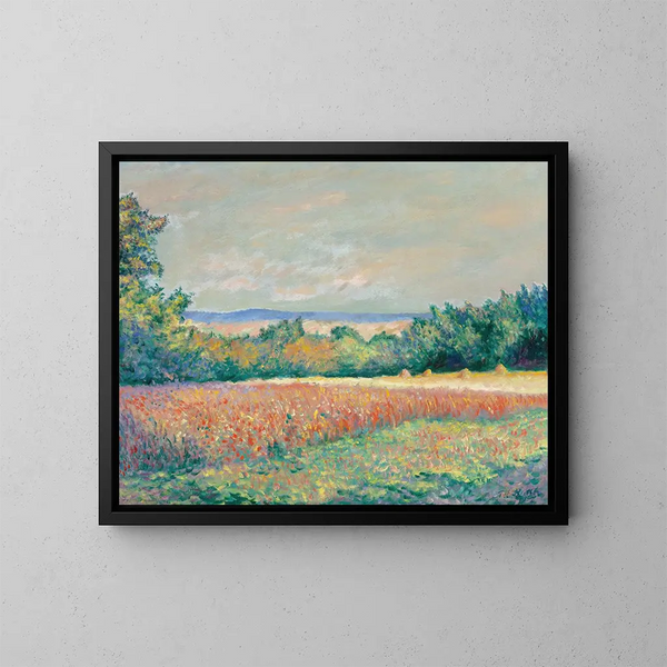 Les Dérives de Giverny - Theodore Earl Butler — ingelijst kunstwerk aan de muur