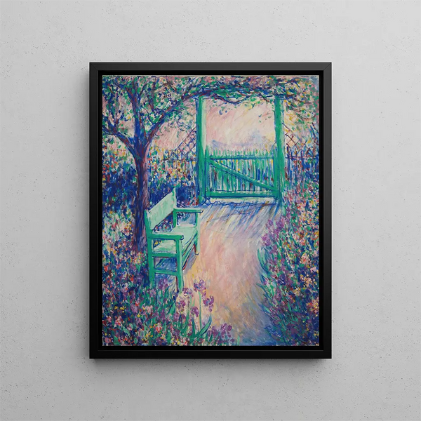 Theodore Earl Butler - The Artists Garden The Green Chair.webp