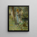 Aan de rivierkant - Theodore Robinson — ingelijst kunstwerk aan de muur