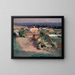 La Maison Rouge - Theodore Robinson — ingelijst kunstwerk aan de muur