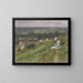 La vallée d'Arconville - Theodore Robinson — ingelijst kunstwerk aan de muur