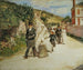 De huwelijksmars - Theodore Robinson — weergave van het kunstwerk