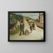 De huwelijksmars - Theodore Robinson — ingelijst kunstwerk aan de muur