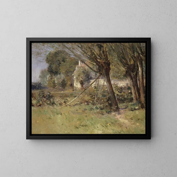 Saules - Theodore Robinson — ingelijst kunstwerk aan de muur